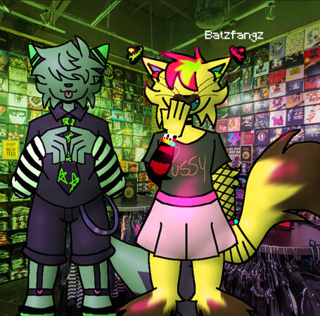 3/4 by b4tzf4ngz (https://b4tzf4ngz.carrd.co/) featuring Wallyhearts' (https://wallyhearts.carrd.co/) OC Rocco (Artfight 2023)